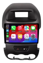 FORD RANGER 2011/2018 KIT PREMIUM - CENTRAL MULTIMEDIA 9" ADAK ANDROID 8CORE + 4GB RAM + 64GB ROM