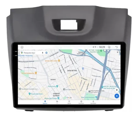 CHEVROLET S10 / ISUZU D-MAX KIT PREMIUM - CENTRAL MULTIMEDIA 9" ADAK ANDROID 8CORE + 4GB RAM + 64GB ROM