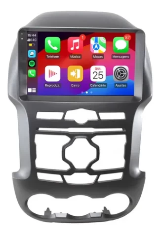 FORD RANGER 2011/2018 KIT PREMIUM - CENTRAL MULTIMEDIA 9" ADAK ANDROID 8CORE + 4GB RAM + 64GB ROM