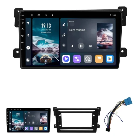 SUZUKI VITARA 2005/2015 KIT PREMIUM - CENTRAL MULTIMEDIA 9" ADAK ANDROID 8CORE + 4GB RAM + 64GB ROM