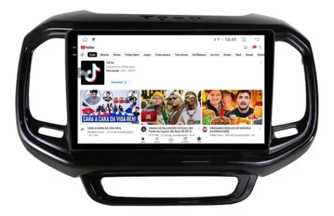 FIAT TORO 2016/2022 KIT STANDARD - CENTRAL MULTIMEDIA 9" ADAK ANDROID 4CORE + 4GB RAM + 64GB ROM