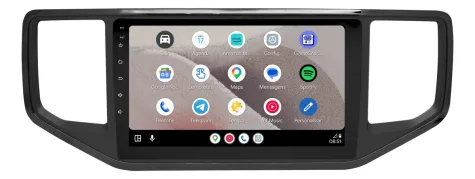 VOLKSWAGEN AMAROK 2017/2025 KIT STANDARD - CENTRAL MULTIMEDIA 9" ADAK ANDROID 4CORE + 4GB RAM + 64GB ROM