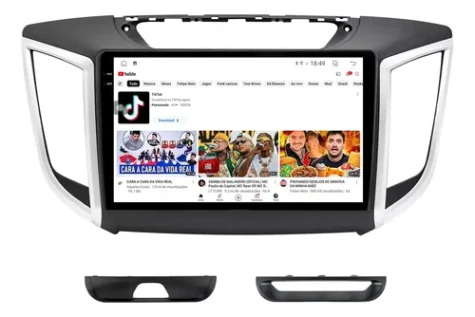 HYUNDAI CRETA 2016/2021 KIT PREMIUM - CENTRAL MULTIMIDIA 9" ADAK ANDROID 8CORE + 4GB RAM + 64GB ROM