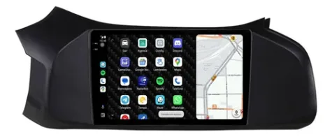 CHEVROLET ONIX/PRISMA/SPIN CENTRAL KIT STANDARD - MULTIMEDIA 9" ADAK ANDROID 4CORE + 4GB RAM + 64GB ROM