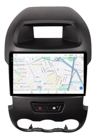 FORD RANGER 2011/2018 KIT STANDARD - CENTRAL MULTIMEDIA 9" ADAK ANDROID 4CORE + 4GB RAM + 64GB ROM