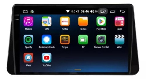 NISSAN KICKS 2016/2021 KIT PREMIUM - CENTRAL MULTIMEDIA 9" ADAK ANDROID 8CORE + 4GB RAM + 64GB ROM