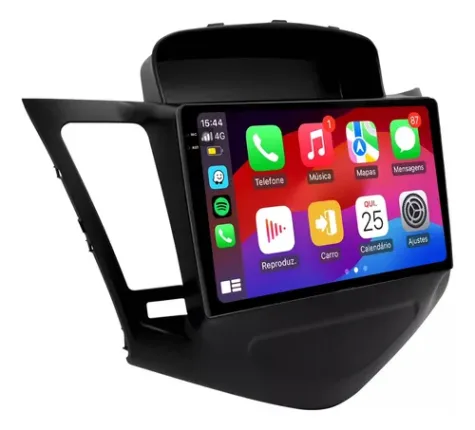CHEVROLET CRUZE 2012/2016 KIT STANDARD - CENTRAL MULTIMEDIA 9" ADAK ANDROID 4CORE + 4GB RAM + 64GB ROM