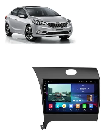 KIA CERATO 2013/2016 KIT PREMIUM - CENTRAL MULTIMEDIA 9" ADAK ANDROID 8CORE + 4GB RAM + 64GB ROM