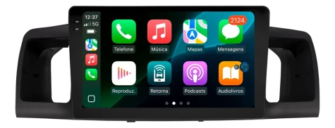 TOYOTA COROLLA 2002/2006 KIT PREMIUM - CENTRAL MULTIMEDIA 9" ADAK ANDROID 8CORE + 4GB RAM + 64GB ROM