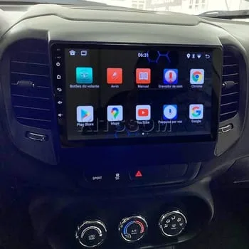 FIAT TORO 2016/2022 KIT STANDARD - CENTRAL MULTIMEDIA 9" ADAK ANDROID 4CORE + 4GB RAM + 64GB ROM