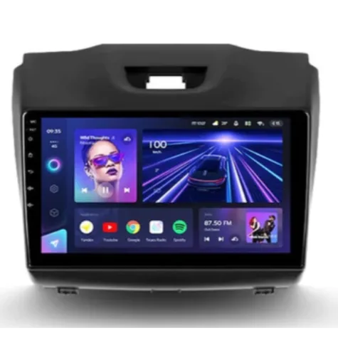 CHEVROLET S10 / ISUZU D-MAX KIT STANDARD - CENTRAL MULTIMEDIA 9" ADAK ANDROID 4CORE + 4GB RAM + 64GB ROM