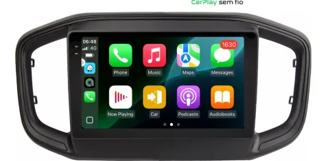 FIAT STRADA 2021/2025 KIT STANDARD - CENTRAL MULTIMEDIA 9" ADAK ANDROID 4CORE + 4GB RAM + 64GB ROM