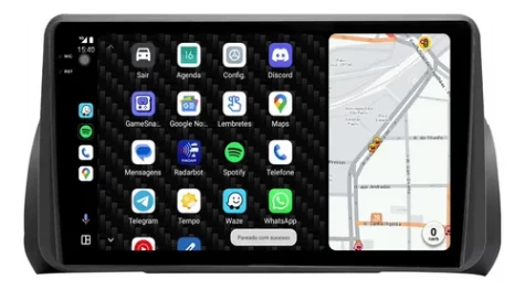 FIAT ARGO-CRONO 2017/2022 KIT PREMIUM - CENTRAL MULTIMEDIA 9" ADAK ANDROID 8CORE + 4GB RAM + 64GB ROM