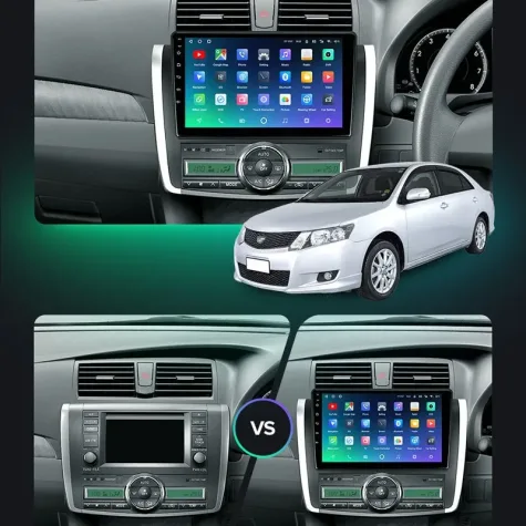 TOYOTA ALLION-PREMIO 2007/2015 KIT STANDARD - CENTRAL MULTIMEDIA 9" ADAK ANDROID 4CORE + 4GB RAM + 64GB ROM
