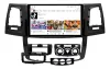 TOYOTA HILUX 2005/2016 DIGITAL - ANALOGICO KIT STANDARD - CENTRAL MULTIMEDIA 9" ADAK ANDROID 4CORE + 4GB RAM + 64GB ROM