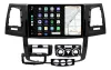 TOYOTA HILUX 2005/2016 DIGITAL - ANALOGICO KIT STANDARD - CENTRAL MULTIMEDIA 9" ADAK ANDROID 4CORE + 4GB RAM + 64GB ROM