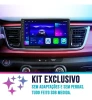 KIA RIO 2018/2023 KIT PREMIUM - CENTRAL MULTIMEDIA 9" ADAK ANDROID 8CORE + 4GB RAM + 64GB ROM